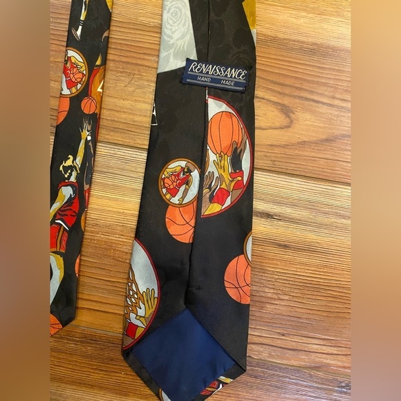 Vintage men’s necktie basketball - Picture 4 of 6